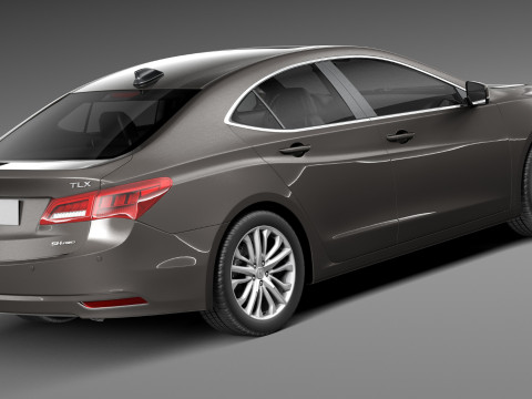 Acura TLX 2015 3D Model