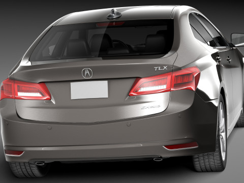 Acura TLX 2015 3D Model