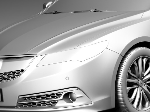 Acura TLX 2015 3D Model