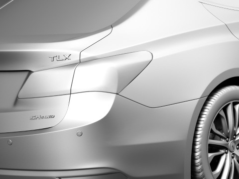 Acura TLX 2015 3D Model