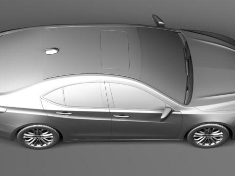 Acura TLX 2015 3D Model