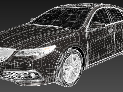 Acura TLX 2015 3D Model