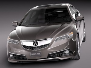 Acura TLX 2015 Modèle 3D