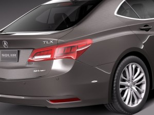 Acura TLX 2015 Modèle 3D