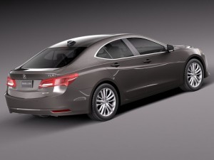 Acura TLX 2015 Modèle 3D