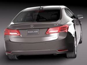 Acura TLX 2015 Modèle 3D