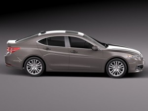 Acura TLX 2015 Modèle 3D