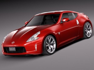 Nissan 370Z 2015 3D मॉडल