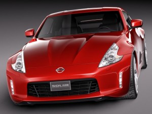 Nissan 370Z 2015 3D-Modell
