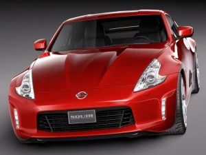 Nissan 370Z 2015 3D Model