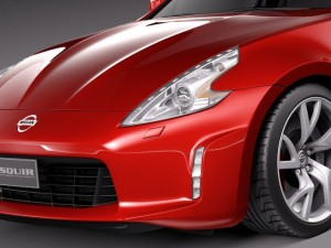Nissan 370Z 2015 3D-Modell