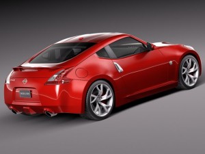 Nissan 370Z 2015 3D-Modell