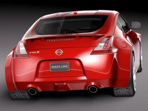 Nissan 370Z 2015 3D Model