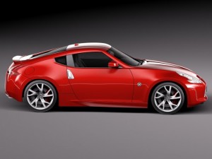 Nissan 370Z 2015 3D-Modell