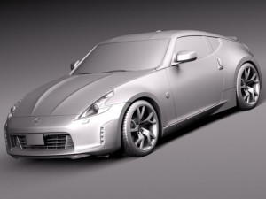 Nissan 370Z 2015 3D-Modell