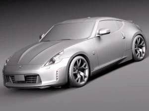 Nissan 370Z 2015 3D Model