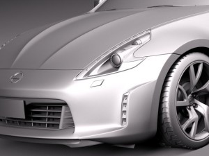 Nissan 370Z 2015 3D-Modell