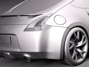 Nissan 370Z 2015 3D-Modell