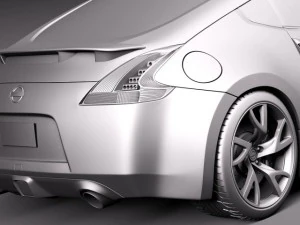 Nissan 370Z 2015 3D Model