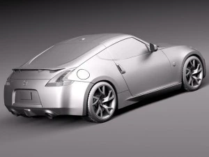 Nissan 370Z 2015 3D Model