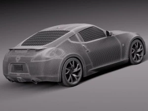 Nissan 370Z 2015 3D Model