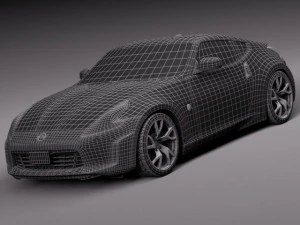 Nissan 370Z 2015 3D Model