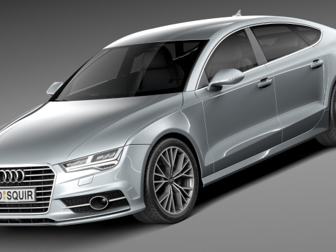 Audi A7 2015 Modelo 3D