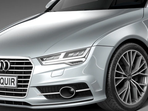 Audi A7 2015 3D Model