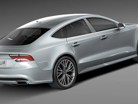 Audi A7 2015 3D Model