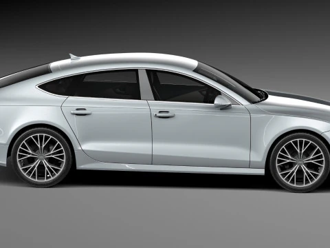 Audi A7 2015 3D Model