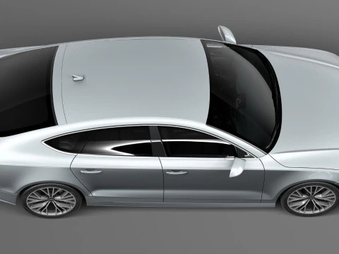 Audi A7 2015 3D Model