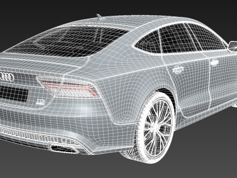 Audi A7 2015 3D Modell