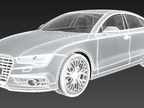 Audi A7 2015 3D Modell