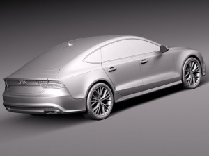 Audi A7 2015 Model 3D