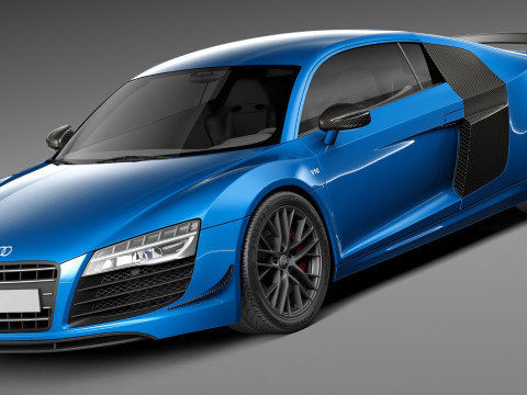 Audi R8 LMX 2015 Modèle 3D
