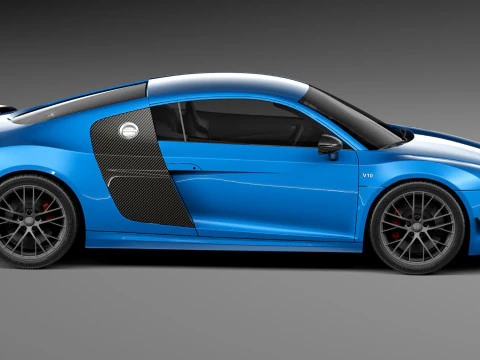 Audi R8 LMX 2015 3D Model