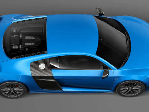 Audi R8 LMX 2015 3D Model