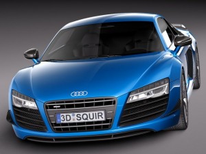 Audi R8 LMX 2015 Modello 3D