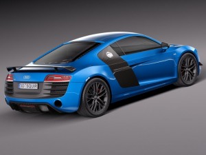 Audi R8 LMX 2015 Modello 3D