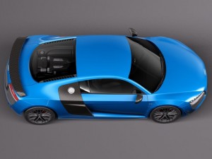 Audi R8 LMX 2015 Modello 3D