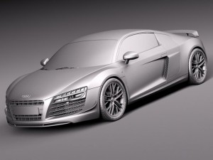 Audi R8 LMX 2015 Modello 3D