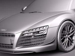 Audi R8 LMX 2015 Modello 3D