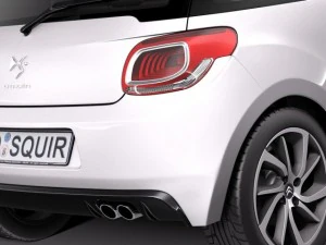 Citroen DS3 2015 3D Model