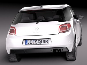 Citroen DS3 2015 3D 모델
