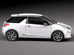 Citroen DS3 2015 3D 모델