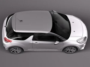 Citroen DS3 2015 3D Model