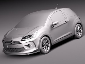 Citroen DS3 2015 3D 모델