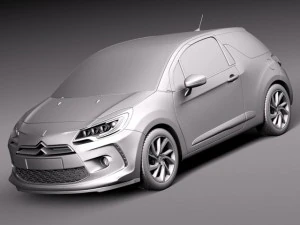 Citroen DS3 2015 3D Model