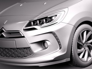 Citroen DS3 2015 3D 모델
