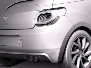 Citroen DS3 2015 3D 모델